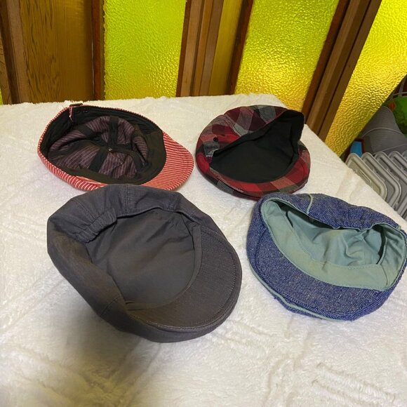 Lot of 4 Toddler Driver Caps Vintage Style Baby Boys Hats - Picture 4 of 4